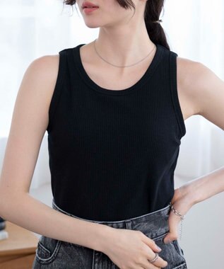 WEGO 【カップ付き】なちゅ盛れカップインタンク ブラック