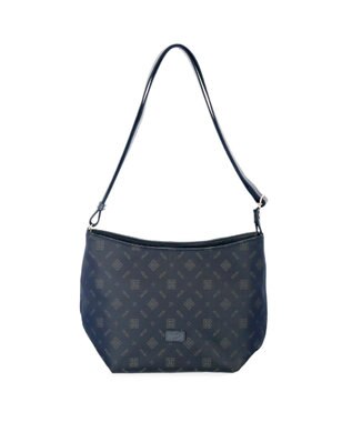 IBIZA ロゴナイロン　ショルダーバッグ ピンクベージュ