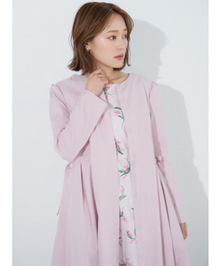 TOCCA 【chayさん着用】ROSE CHEEK 2WAY ドレス＆コート ピンク系