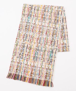 TOCCA 【フランス製】TWEED STOLE ストール アイボリー系