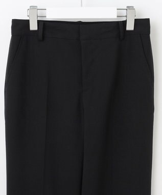 J.PRESS LADIES L 【リクルート対応】テフロンカームスキン ストレート パンツ ブラック系