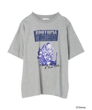 Green Parks ズートピア／グラフィックＴＥＥ Gray Mixture