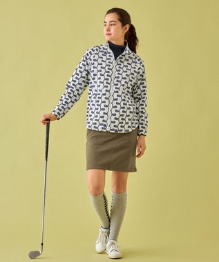 23区GOLF 着回し自在！【WOMEN】【撥水・ストレッチ】ツインスニード ネイビー系