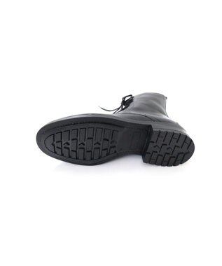 Pointer 本革レースアップブーツ ブラック