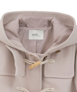 earth music&ecology ダッフルコート Light Beige