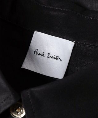 Paul Smith シアーコンビネーション 長袖シャツ ブラック