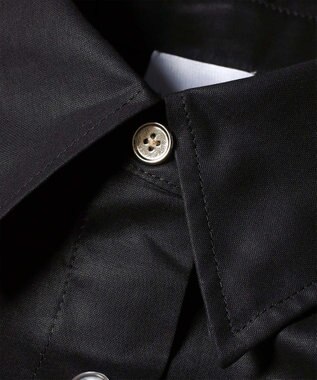 Paul Smith シアーコンビネーション 長袖シャツ ブラック