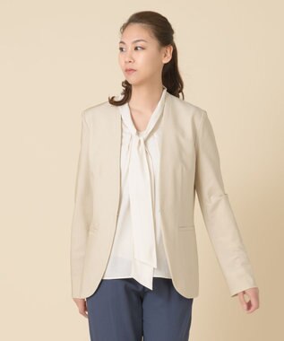 ONWARD Reuse Park 【ICB】ジャケット春夏 ベージュ