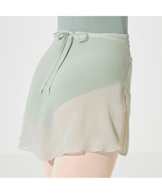 Chacott 【MAY NAGAHISA】巻きスカート シーグリーン