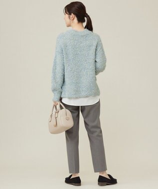 ANY SIS 【洗える】シャツコンビレイヤード カットソー オフ