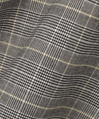 組曲 KIDS 【110-140cm】グレンチェック ワンピース グレー系3