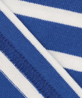 SHARE PARK MENS 【UNISEX】UVカット ボーダーロゴTシャツ ブルー