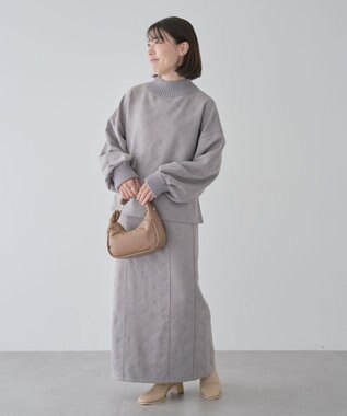 Green Parks ・ＥＬＥＮＣＡＲＥ　ＤＵＥ　エンボスプルオーバー Light Gray