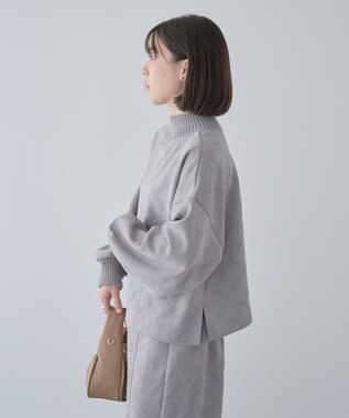 Green Parks ・ＥＬＥＮＣＡＲＥ　ＤＵＥ　エンボスプルオーバー Light Gray