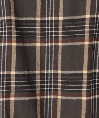 J.PRESS YORK STREET 【WOMEN】チェック ロングスカート ライトグレー系3