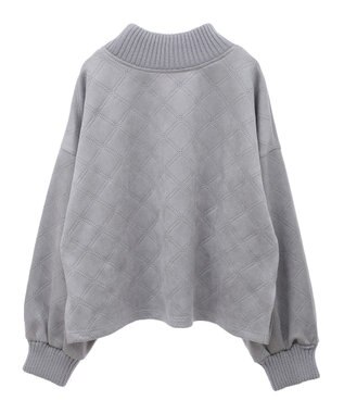 Green Parks ・ＥＬＥＮＣＡＲＥ　ＤＵＥ　エンボスプルオーバー Light Gray