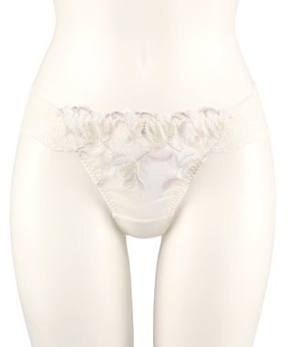 San-ai Resort（三愛水着楽園） エレガントコレクション【2407】Tショーツ ホワイト