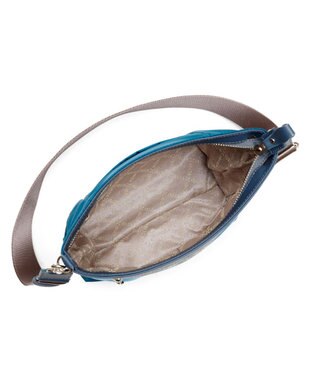 IBIZA ビコロール　ナイロン　ショルダーバッグ(M) ターコイズブルー