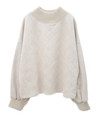 Green Parks ・ＥＬＥＮＣＡＲＥ　ＤＵＥ　エンボスプルオーバー Ivory