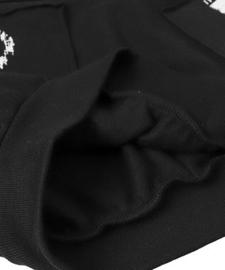 WEGO 【ユニセックス着用ITEM】フォトペーストグラフィックプルオーバー ブラック