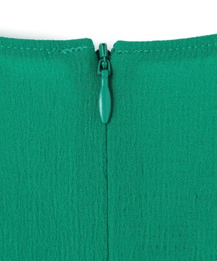 UNFILO BREEZEMOVE ウエストドロストワンピース グリーン