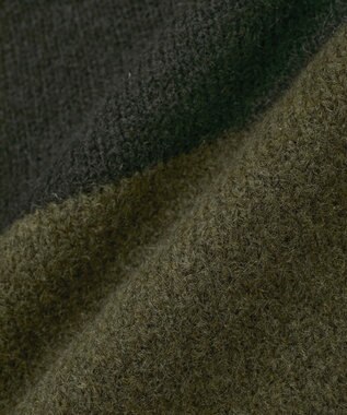 YECCA VECCA 袖レイヤードソフトニット Charcoal Gray