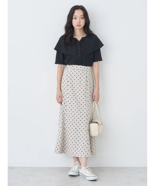 earth music&ecology ビッグカラーカットプルオーバー Black