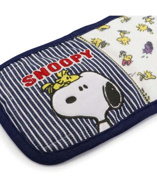 PET PARADISE スヌーピー&ウッドストック　マナーベルト 小型犬 ホワイト×ネイビー