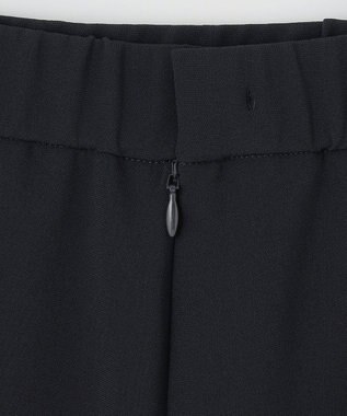 自由区 L 【19号サイズまで展開・セットアップ対応】トリアセダブルクロスフレア スカート ネイビー