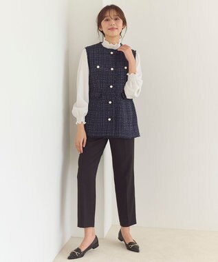 洗える】ラメツイード ジレ / Feroux | ファッション通販 【公式