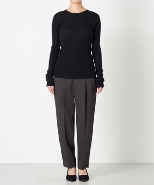 NAVE 【Nave】リュクスウール クルーネックニット ホワイト系