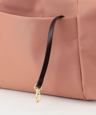 J.PRESS LADIES 【WEB限定カラーあり・A4サイズ収納可】 ナイロン トート バッグ ピンク系