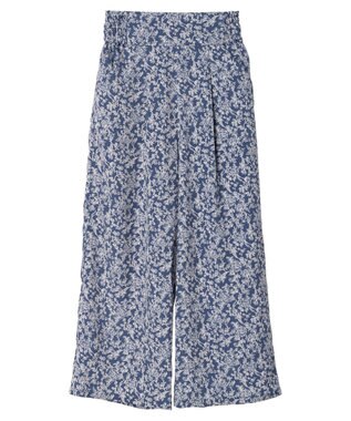 earth music&ecology 隠れウサギ柄パンツ Navy