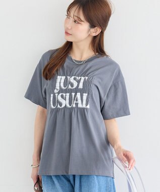 earth music&ecology シャーリングロゴTシャツ