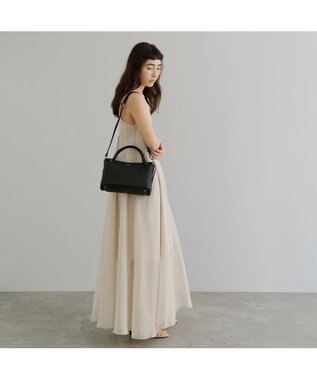 PELLE BORSA 2wayハンドバッグ Reinette 4775 ブラック