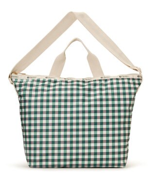 LeSportsac DELUXE EASY CARRY TOTE/フォレストギンガム フォレストギンガム