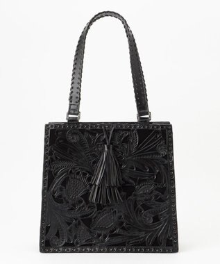 GRACE CONTINENTAL Cutwork toteBAG ブラック