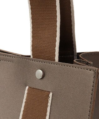 Green Parks ・Ｃｕ－ｓｈｕｔ　ワイドテープハンドルスクエアトート Bronze