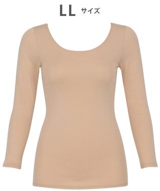 WACOAL あったかインナー 【ふんわりあったか】 8分袖 長袖 天綿オーガニックを使用 あたたかい ムレにくい しなやかでやわらかい 3Lまで対応 大きいサイズ レディース CLD310 /ワコール