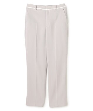 BEIGE， 【L-size・セットアップ対応】CINDY / クロップドパンツ L.Gray × White