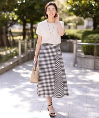 J.PRESS LADIES 【WEB限定カラーあり・洗える】Vis/Peスパーク ラメ ニット ナチュラル系