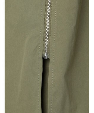 Green Parks フロントＺＩＰセミフレアスカート Black