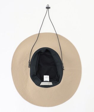 UNFILO FINE MOVE ワイドブリム ハット ベージュ