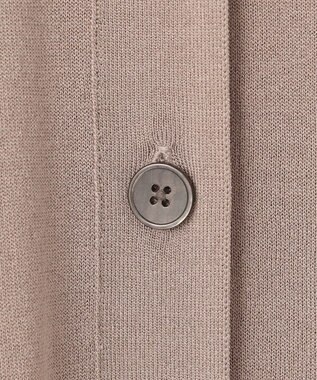 J.PRESS LADIES S 【WEB限定カラーあり・洗える】SILKY RAYON STRETCH カーディガン モカ系