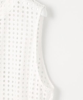 23区 【Indian Factory】アイレットレース ジレ ホワイト系