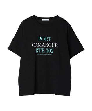 Green Parks ２色カラーロゴレギュラーＴシャツ Black