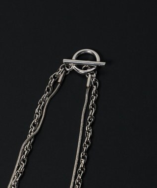 WEGO M2連チェーンネックレス 柄3