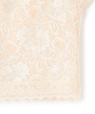 TOCCA TRANSPARENT LACE BOLERO ボレロ ベージュ系