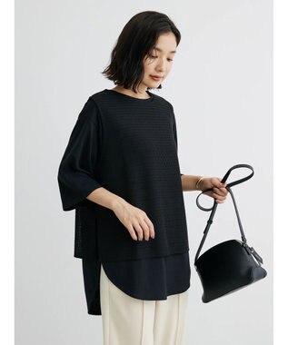 Green Parks ＳＥＴ２点　メッシュベスト＋半袖カットチュニック