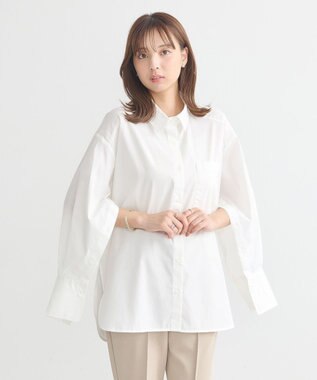 earth music&ecology ２ｗａｙマントスリーブシャツ